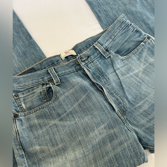 LEVI’S 501 Straight Cut Jeans / Men’s - Picture 8 of 14